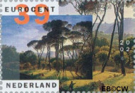 Nederland NL 2093 2002 Kunst- Landschappen Gebruikt 39 - Img 2