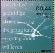 Nederland NL 2582 2008 Twaalf maanden jarig Gebruikt 44 - Img 2