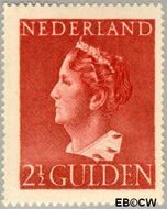 Nederland NL 347 1946 Wilhelmina- Type 'Konijnenburg' Gebruikt 250