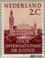Nederland NL D27 1951 Cour Internationale de Justice Gebruikt 2 - Img 2