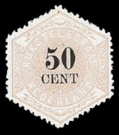Nederland NL TG9 1877 Betaling telegraaf Gebruikt 50 - Img 2
