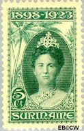 Suriname SU 104 1923 Regeringsjubileum Wilhelmina 1898-1923 Gebruikt 5