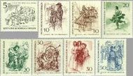 Berlin ber 330#337  1969 Berlijn 19e eeuw  Postfris