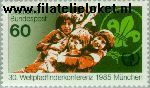 Bundesrepublik BRD 1254#  1985 Wereld Padvinderconferentie München  Postfris