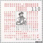 Bundesrepublik BRD 2098#  2000 Gutenberg, Johannes  Postfris
