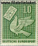 Bundesrepublik BRD 247#  1956 Dag van de Postzegel  Postfris