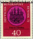 Bundesrepublik BRD 752#  1972 Synode '72  Postfris