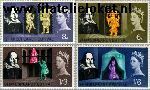 Groot-Brittannië grb 366#370y  1964 Shakespeare, William  Postfris
