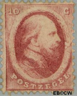 Nederland NL 0005 1864 Koning Willem III- 2e emissie Gebruikt 10