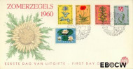 Nederland NL 0E43 1960 Bloemen FDC zonder adres