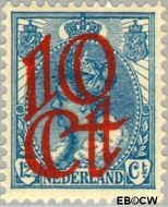 Nederland NL 118 1923 Opruimingsuitgifte Gebruikt 10#12½