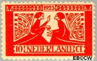 Nederland NL 135 1923 Tooropzegels Gebruikt 10+5
