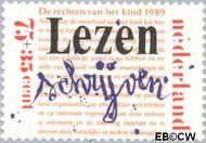 Nederland NL 1437 1989 Rechten Kind Gebruikt 75+35 - Img 1