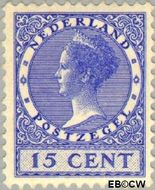 Nederland NL 186 1926 Koningin Wilhelmina- Type 'Veth' Gebruikt 15