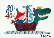 Nederland NL 1929 2000 Sprookjes Gebruikt 80+40 - Img 2
