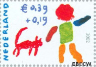 Nederland NL 2114a 2002 Kind en kleur Gebruikt 39+19 - Img 2