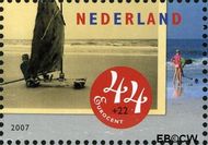 Nederland NL 2498c 2007 Strandpret toen en nu Gebruikt 44+22 - Img 1