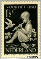 Nederland NL 313 1938 Kind en muziek Gebruikt 1½+1½
