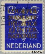 Nederland NL D12 1934 Cour Permanente de Justice Gebruikt 12½ - Img 1