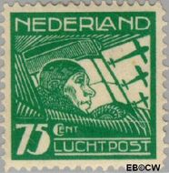 Nederland NL LP5 1928 Luchtrecht Gebruikt 75 - Img 1
