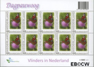 Nederland NL V2563d 2009 Vlinder (Dagpauwoog) Postfris - Img 2