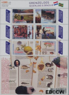 Nederland NL Vc2658#2663 2009 Grenzeloos Nederland- Brazilië Gebruikt - Img 2