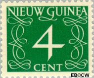 Nieuw-Guinea NG 5 1950 Type 'van Krimpen' Gebruikt 4