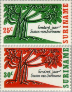 Suriname SU 458#459 1966 Staten van Suriname Postfris