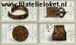 Bundesrepublik BRD 1333#1336  1987 Goud- en zilversmeedkunst  Postfris