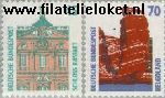 Bundesrepublik BRD 1468#1469  1990 Bezienswaardigheden  Postfris