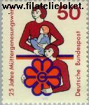 Bundesrepublik BRD 831#  1975 Moedergenezing  Postfris