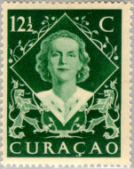 Curaçao CU 199 1948 Inhuldiging Juliana 12½ Gebruikt