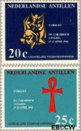 Ned. Antillen NA -334#335 ** Caraïbisch congres Postfris