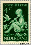 Nederland NL 0315 1938 Kind en muziek Gebruikt 4+2