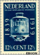 Nederland NL 0326 1939 Spoorwegjubileum Gebruikt 12½