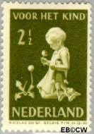 Nederland NL 0375 1940 Kind met bloemen Gebruikt 2½+2½