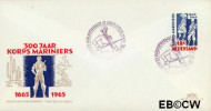 Nederland NL 0E77 1965 Korps Mariniers FDC zonder adres