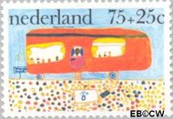 Nederland NL 1106 1976 Kindertekeningen Gebruikt 75+25 - Img 1