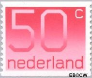 Nederland NL 1113a 1979 Cijfer type 'Crouwel' Gebruikt 50 - Img 1