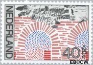 Nederland NL 1133 1977 Archeologische vondsten Gebruikt 40+20 - Img 1