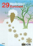 Nederland NL 2119 2002 Personen in winterlandschap Gebruikt 29 - Img 2