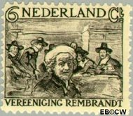 Nederland NL 230 1930 Vereniging Rembrandt Gebruikt 6+5