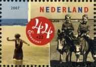 Nederland NL 2497b 2007 Strandpret toen en nu Gebruikt 44+22 - Img 2