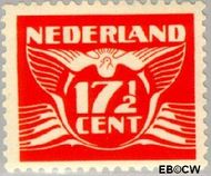 Nederland NL 385 1941 Vliegende Duif Gebruikt 17½