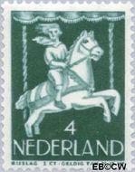 Nederland NL 470 1946 Kind in draaimolen Gebruikt 4+2