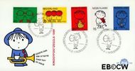 Nederland NL E100 1969 Kind en muziek FDC zonder adres - Img 1
