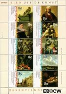 Nederland NL V1826-35 1999 Nederlandse kunst 17e eeuw Postfris - Img 1