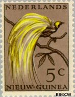 Nieuw-Guinea NG 26 1954 Paradijsvogel Gebruikt 5