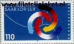 Bundesrepublik BRD 1957#  1997 Europese regio Saar-Lor-Lux  Postfris