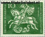 Bundesrepublik BRD 346#  1961 Scouting  Postfris